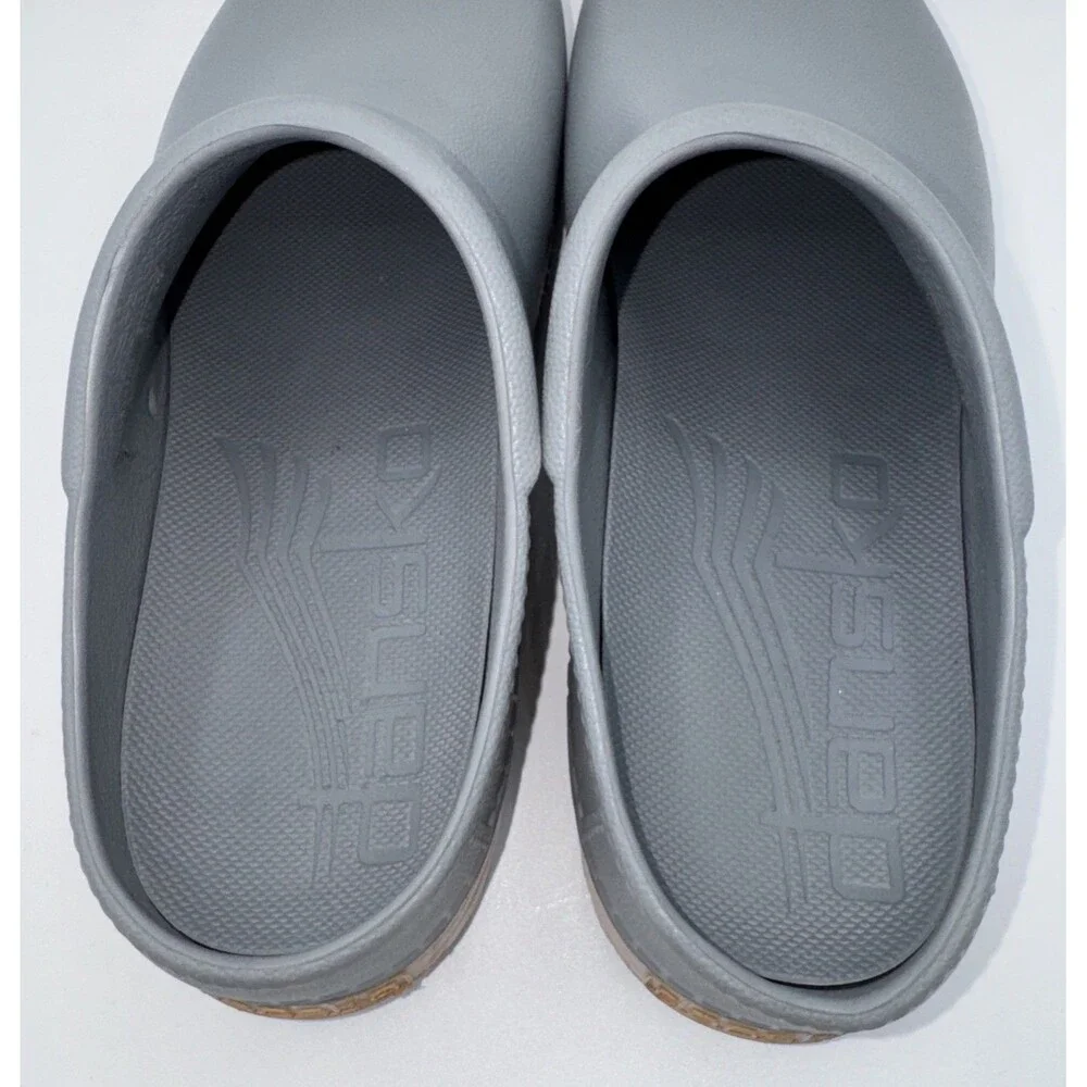DANSKO Kane Women’s 40 EU/9.5-10 US Gray Mule Clog Slip On EVA Comfort Shoes